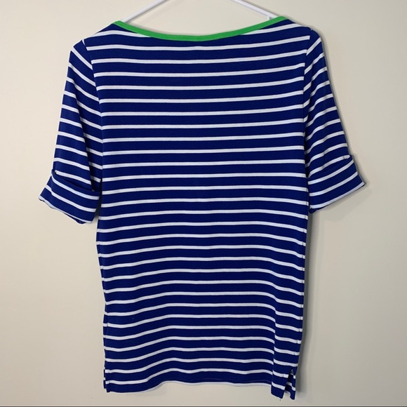 NWOT LRL Striped 3/4 Sleeve Top - Picture 5 of 5